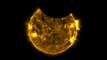 Doble eclipse de sol grabado desde el telescopio espacial SDO