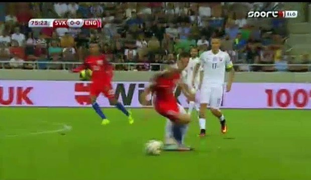 Adam Lallana Amazing chance - Slovakia 0-0 England 04.09.2016