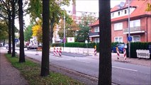 Timelapse Zeitraffer - Pinneberg Oktober 2015 Baustelle Vollsperrung am Damm