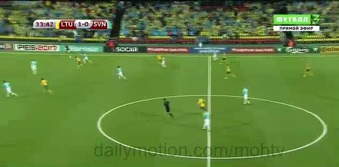 All Goals -Lithuania 2-2 Slovenia 04.09.2016