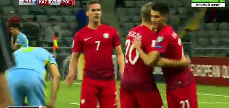 Kazakhstan 2-2 Poland - All Goals & Full Highlights - 04-09-2016