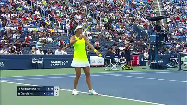ABD Açık: Agnieszka Radwanska - Caroline Garcia (Özet)
