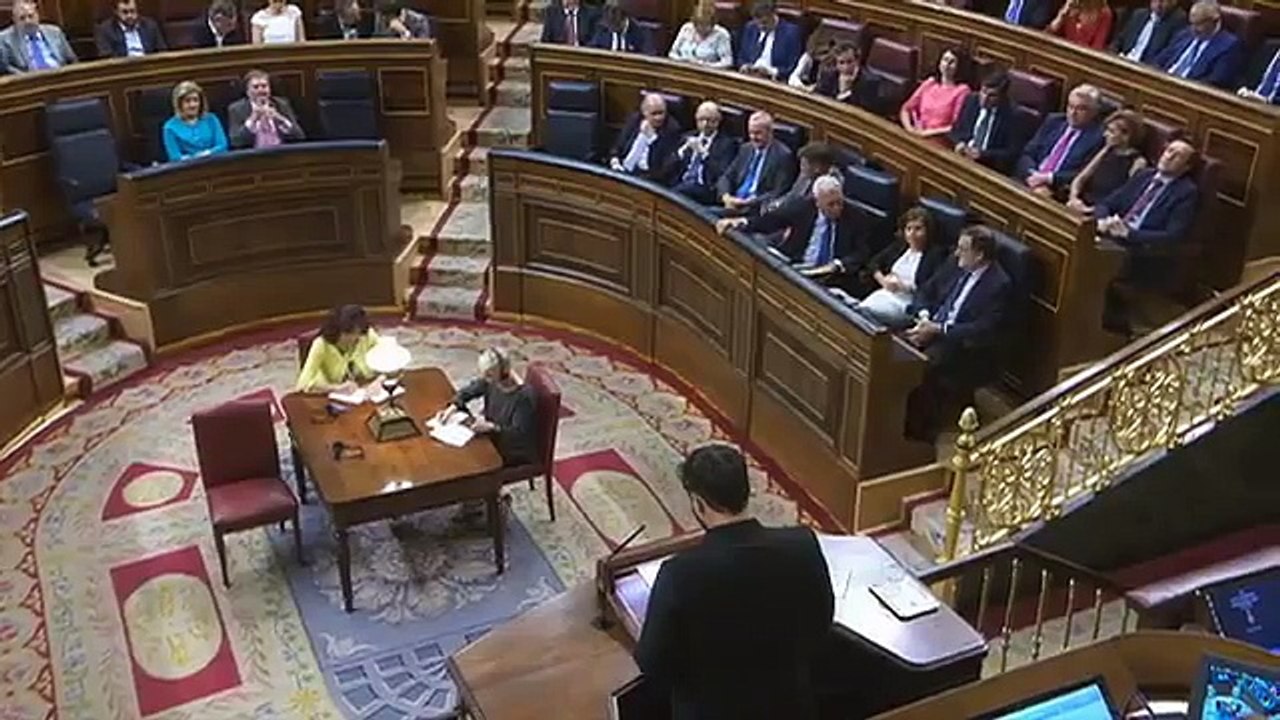 Discurs de Gabriel Rufián al debat d'investidura del Congrés dels Diputats