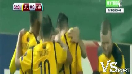 Lithuania 2-2 Slovenia All Goals (Elimination Russia 2018) 04.09.2016 HD