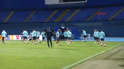 Hırvatistan, Türkiye Maçının Hazırlıklarını Tamamladı