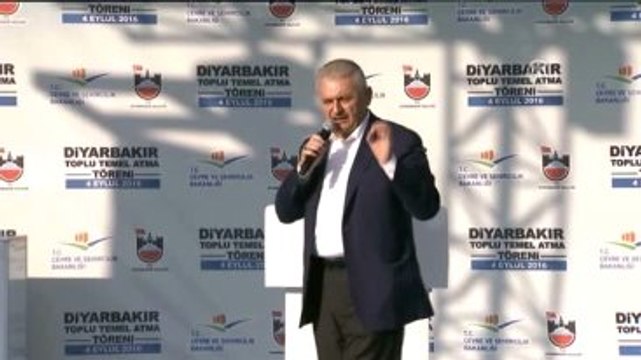 Diyarbakır'da Başbakan Binali Yıldırım Diyarbakırda Halka Seslendi 5