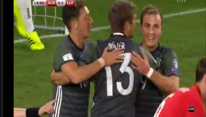 Thomas Muller GOAL HD - Norway	0-1	Germany 04.09.2016 HD