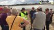 VIDEO. Saint-Loup (79) : la vidange du lac du Cébron attire la foule