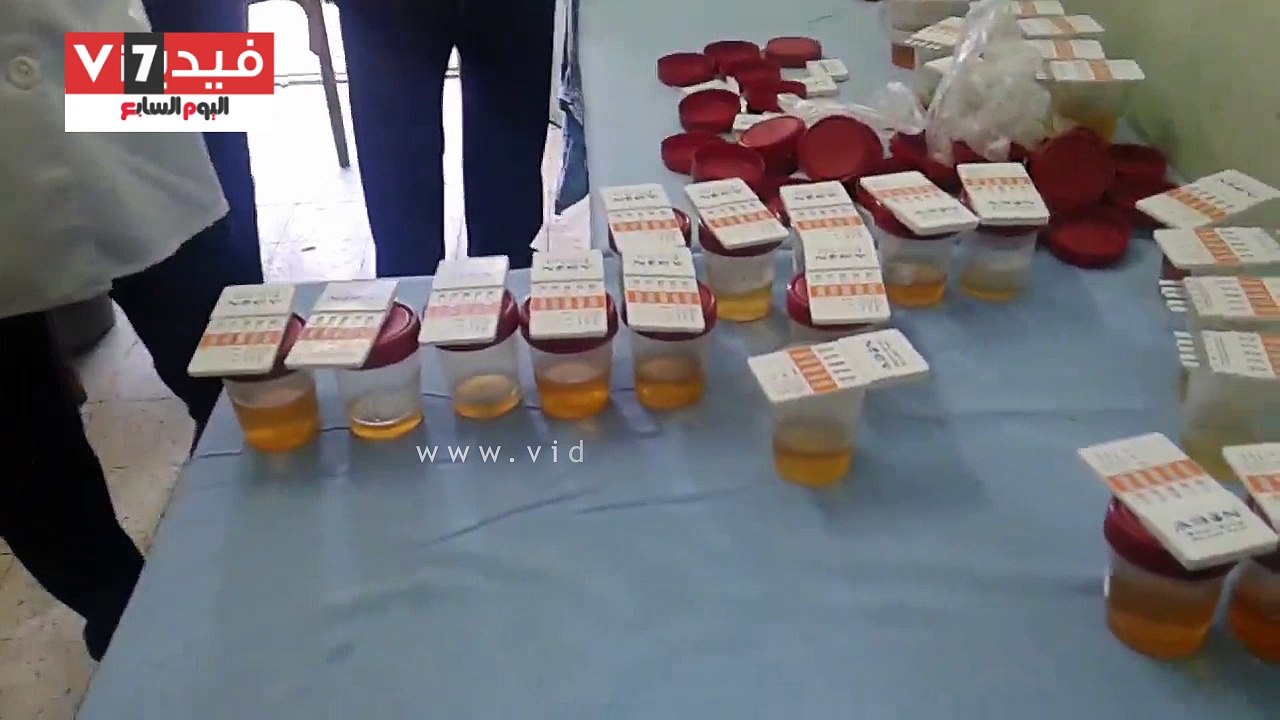 بدء الكشف الطبى على الطلاب الجدد المتقدمين للمدينة الجامعية بأسيوط