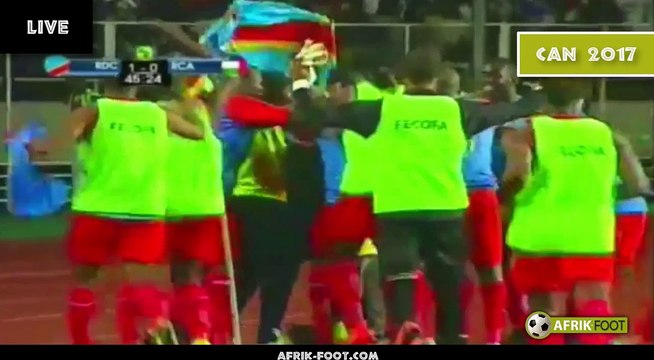 RD Congo vs Centrafrique (4-1) | Qualifications CAN 2017