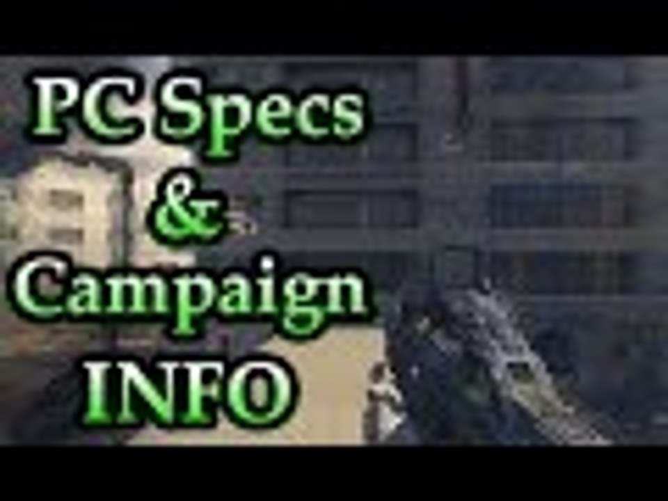 Campaign & PC Specs INFO - BO3 News (Black Ops 2 Gameplay)