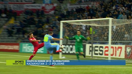 Qualifications Coupe du Monde 2018 - Kazakhstan 2 - 2 Pologne