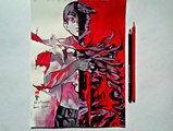 Speed Drawing Anime Ajin Kei Nagai / Рисую Аниме Получеловек Кэй Нагай / アニメ亜人永井 圭ドローイング / (Art & Drawings)