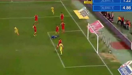 Adrian Popa Goal - Romania 1-0 Montenegro HD (04-09-2016)