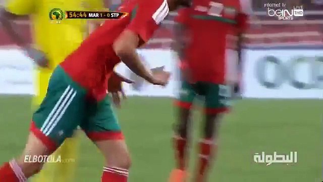 Morocco 2-0 Sao Tome And Principe Highlights African Cup Qualifiers 04 Sep 2016