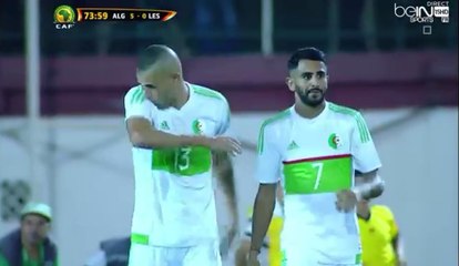 Le Doublé Pour Riyad Mahrez Goal - Algeria 6-0 Lesotho (04/09/2016)