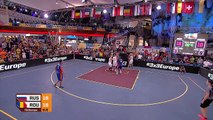 Alexandrov beats the buzzer to win the game for Russia - 2016 FIBA 3x3 European Championships