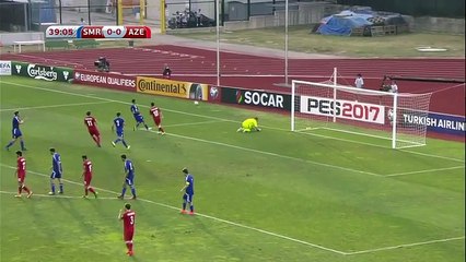 Video San Marino 0-1 Azerbaijan (WC 2018 Qualif.)