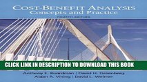 [PDF] Cost-Benefit Analysis (4th Edition) (The Pearson Series in Economics) Full Online