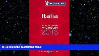 there is  MICHELIN Guide Italy (Italia) 2016: Hotels   Restaurants (Michelin Guide/Michelin)