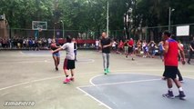 Ayesha Curry Swishes a Three against Steph in Pickup Game in China | Asia Tour | 2016 NBA Offseason