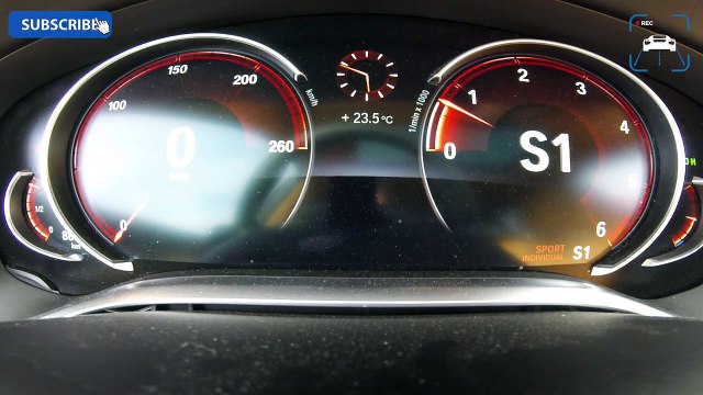 BMW 740d ACCELERATION & TOP SPEED 7 Series 2016 Test Drive Autobahn