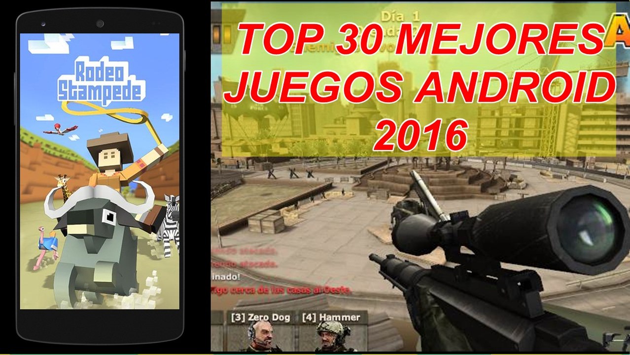 30 MEJORES JUEGOS DIVERTIDOS PARA ANDROID DEL 2016