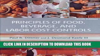 [PDF] Principles of Food, Beverage, and Labor Cost Controls, 9th Edition Popular Online