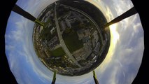 360fly and my views!!  not VR and some corny music.  it got windy real quick but showing editing tools on the 360fly phone app for quick sharing  #missnothing #fly3dr