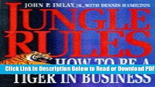 [Download] Jungle Rules: How to be a Tiger in Business Free Online
