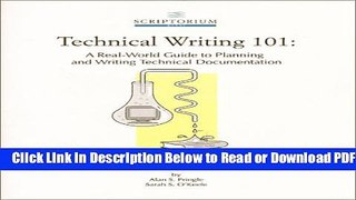 [Get] Technical Writing 101 : A Real-World Guide to Planning and Writing Technical Documentation