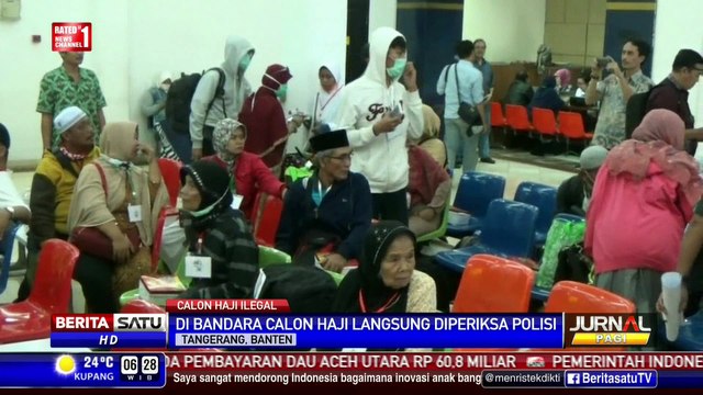 58 Jemaah Haji Paspor Filipina Tiba di Bandara Soekarno-Hatta