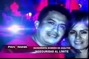 Inseguridad al límite: incrementa número de asaltos en Lima