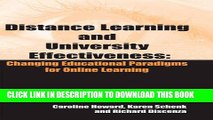 [New] Distance Learning and University Effectiveness: Changing Educational Paradigms for Online