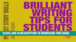 [PDF] Brilliant Writing Tips for Students (Pocket Study Skills) Popular Collection