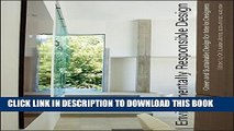 [PDF] Environmentally Responsible Design: Green and Sustainable Design for Interior Designers Full