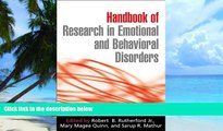 Big Deals  Handbook of Research in Emotional and Behavioral Disorders  Free Full Read Most Wanted