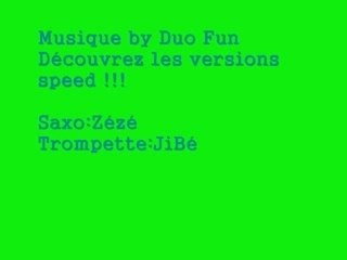 Duo Trompette-saxo speed