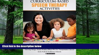 Big Deals  Curriculum-based Speech Therapy Activities: Volume II: Pre-K / Kindergarten  English