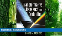 Big Deals  Transformative Research and Evaluation  Free Full Read Best Seller