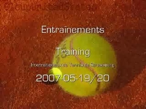 Entraînements Tennis 2007-0519