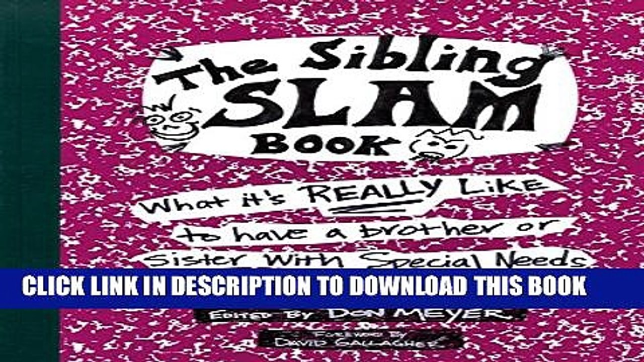 [PDF] Sibling Slam Book, The Full Colection