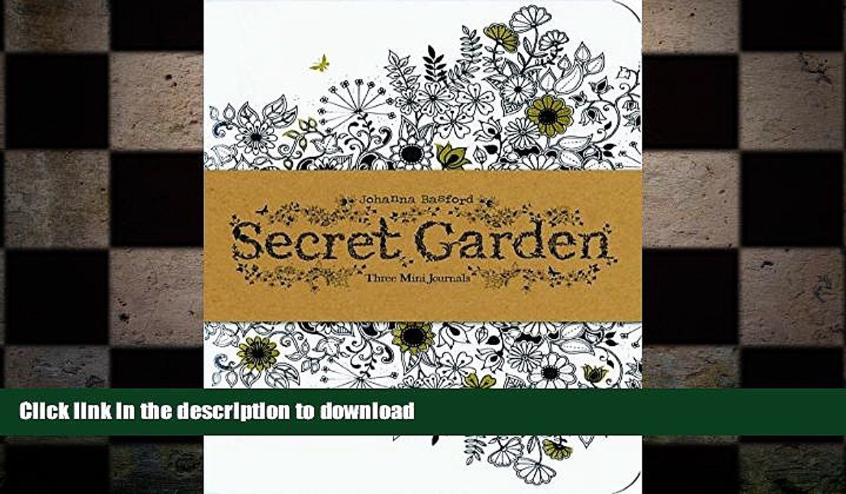READ BOOK  Secret Garden: Three Mini Journals FULL ONLINE