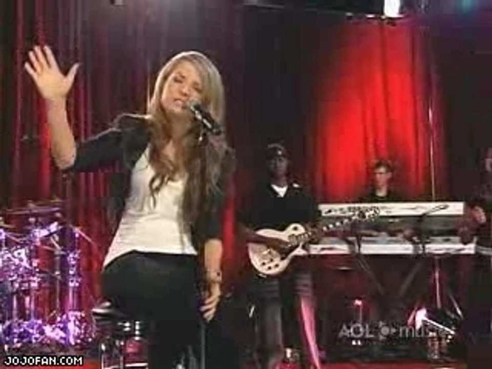 JoJo - How to touch a girl (Live a sessions@AOL)