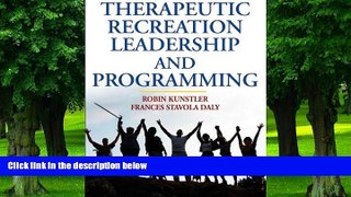 Big Deals  Therapeutic Recreation Leadership and Programming  Best Seller Books Best Seller
