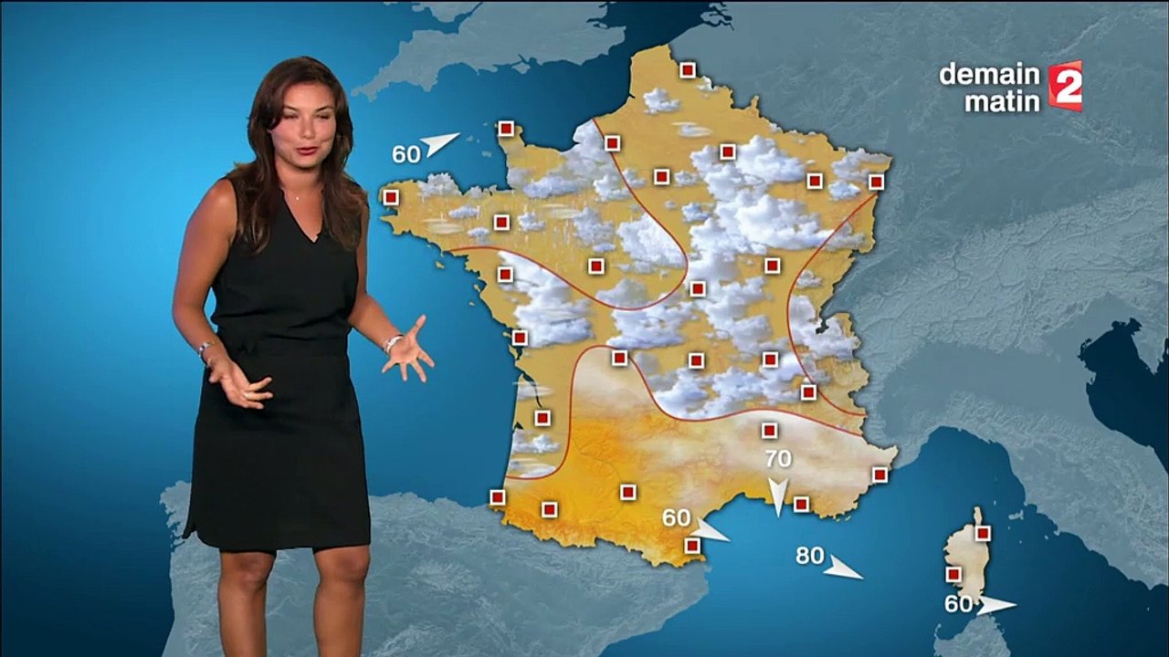 Météo France  présentée par Anaïs Baydemir du 05 Septembre  2016