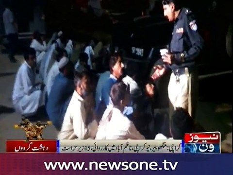 Karachi: 45 suspects detained in police search operation