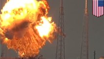 Face-boom! SpaceX rocket carrying Facebook satellite explodes before launch