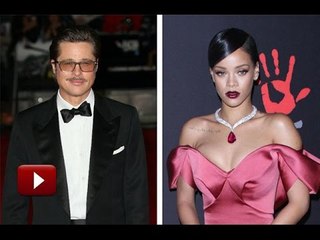 Brad Pitt INSULTS Rihanna During Speecj At The Diamond Ball