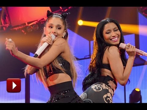 Ariana Grande & Nicki Minaj Beg For SEX In 'Get On Your Knees' Song